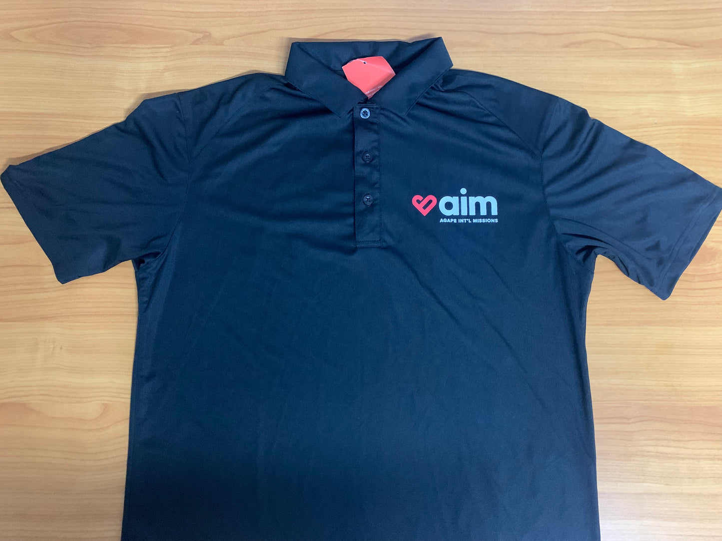 AIM POLO (Black) (Unisex)