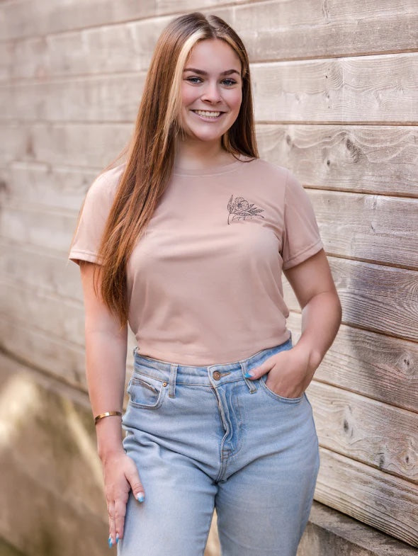 Hopeful Women's Tee - Blush