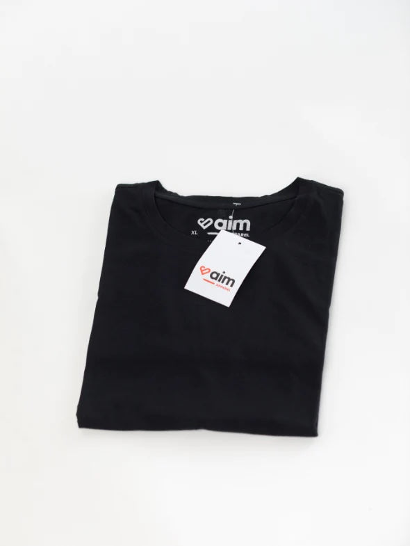 Unisex Blank Tee - Black