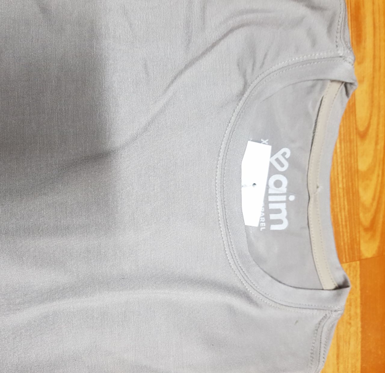 Unisex Blank Tee: Cappuccino - AIM CAMBODIA EXCLUSIVE