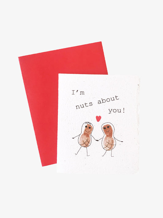 AIM Card "Nuts About You"